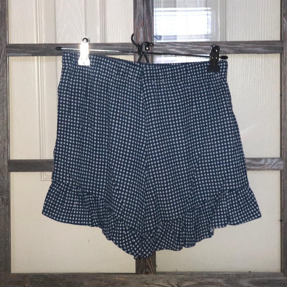Blue Plaid Shorts from Impeccable Pig Boutique
